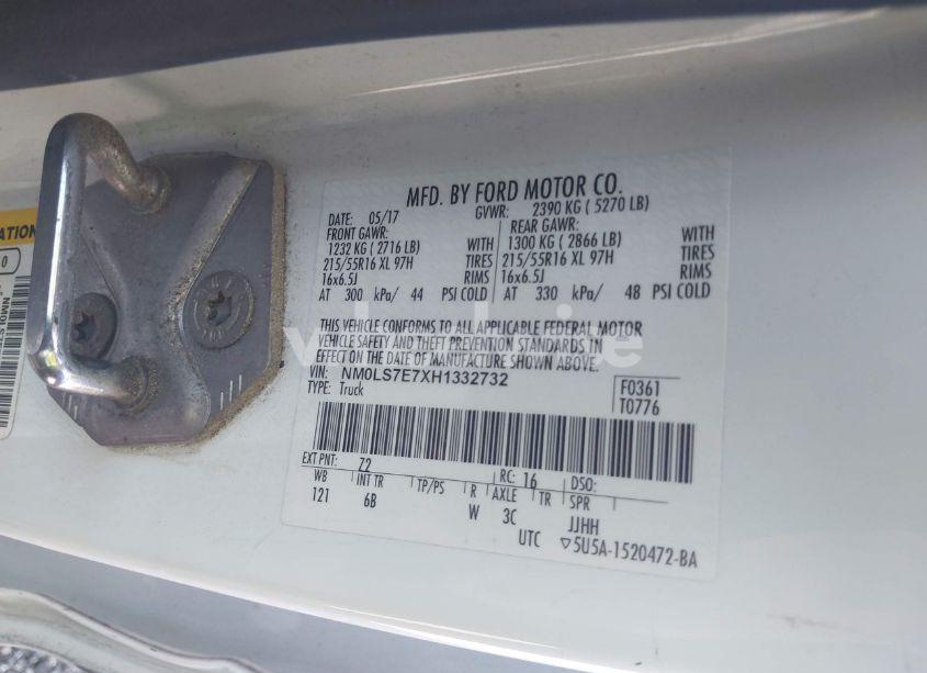 Photo 9 of 2017 Ford Transit CONNECT XL (VIN NM0LS7E7XH1332732)