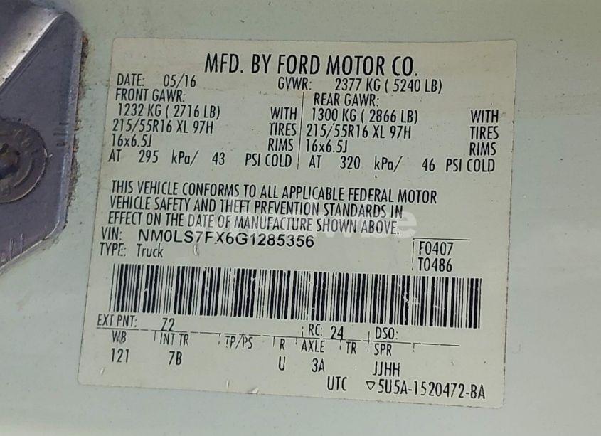 Photo 9 of 2016 Ford Transit CONNECT XLT (VIN NM0LS7FX6G1285356)