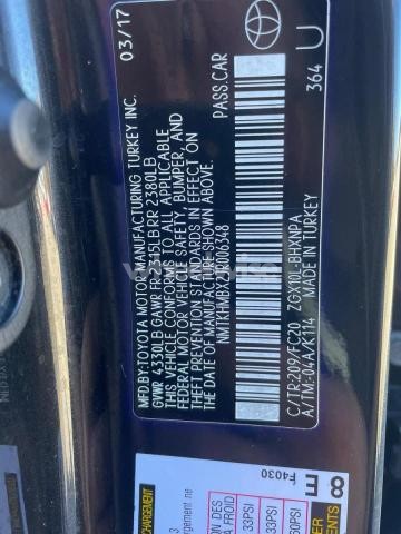 Photo 3 of 2018 TOYOTA C-HR XLE (VIN NMTKHMBX2JR006348)