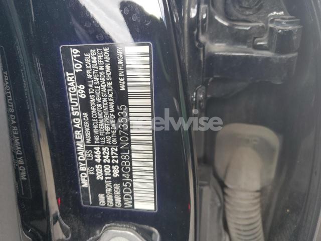 2020 MERCEDES-BENZ CLA 250 N/A (VIN NWDD5J4GB8LN07353) main photo