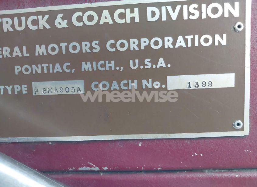 Photo 9 of 1976 Gmc Bus MOTORH (VIN P8M4905A1399)