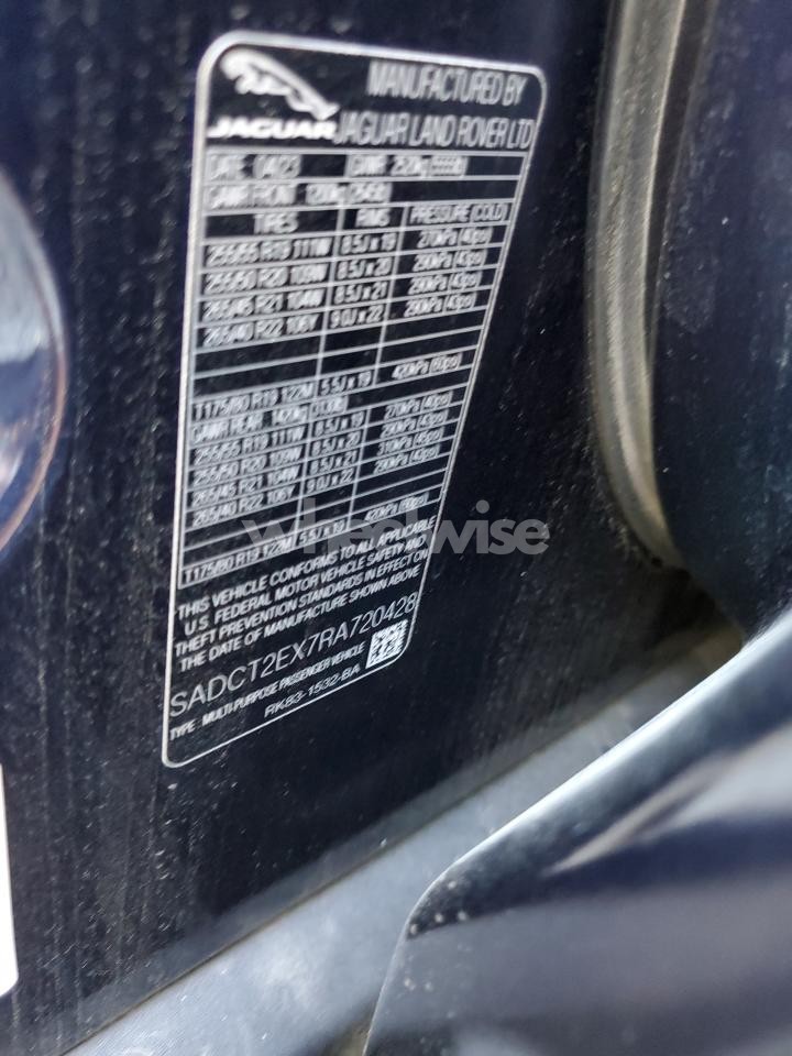 Photo 14 of 2024 JAGUAR F-PACE R-DYNAMIC S N/A (VIN SADCT2EX7RA720428)