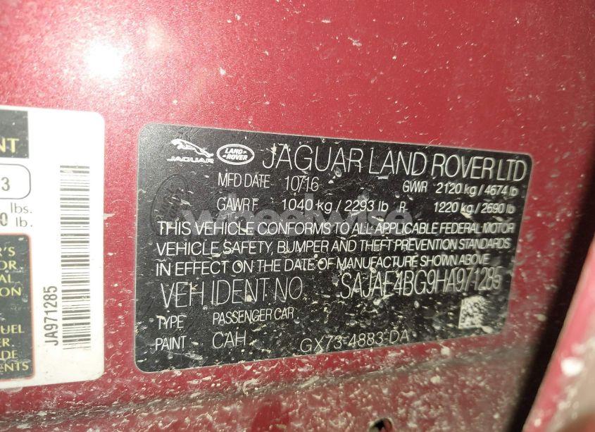 Photo 9 of 2017 Jaguar Xe 25T PRESTIGE (VIN SAJAE4BG9HA971285)