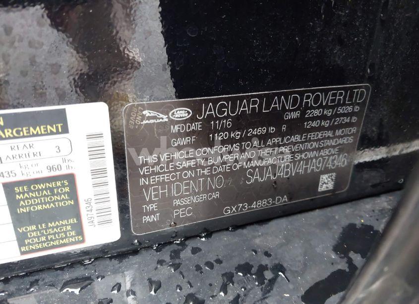 Photo 9 of 2017 Jaguar Xe 35T PREMIUM (VIN SAJAJ4BV4HA974346)