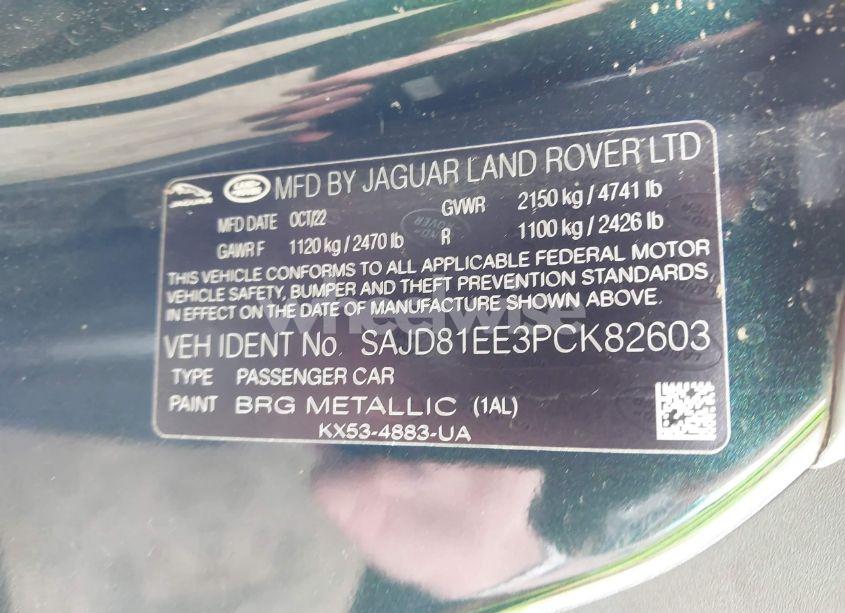 Photo 9 of 2023 Jaguar F-type P450 R-DYNAMIC AWD AUTOMATIC (VIN SAJD81EE3PCK82603)