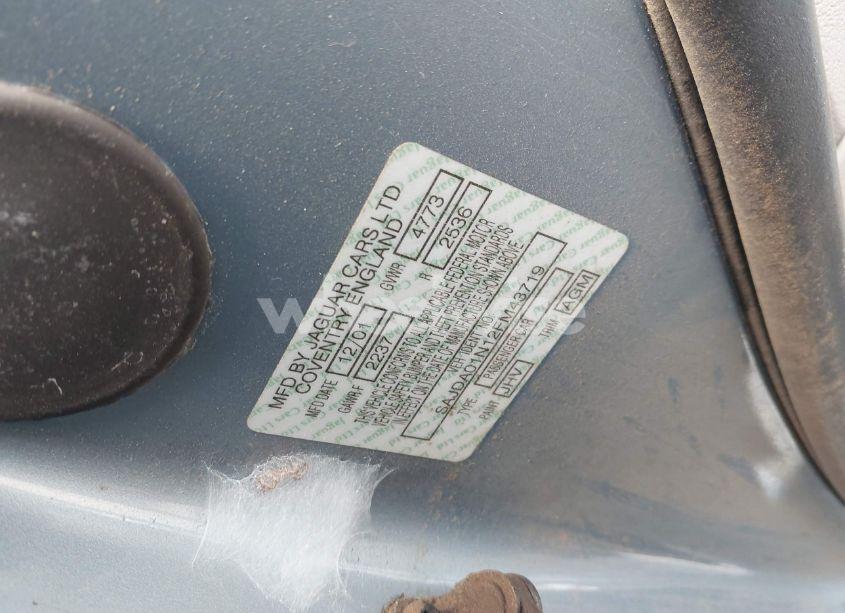 Photo 9 of 2002 Jaguar S-type 3.0L V6 (VIN SAJDA01N12FM43719)