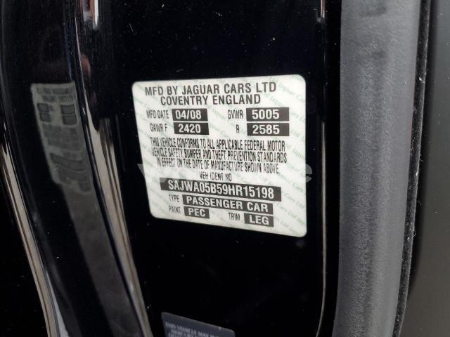 Photo 12 of 2009 JAGUAR XF LUXURY (VIN SAJWA05B59HR15198)