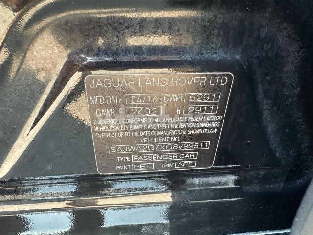 Photo 3 of 2016 JAGUAR XJL PORTFOLIO N/A (VIN SAJWA2G7XG8V99511)