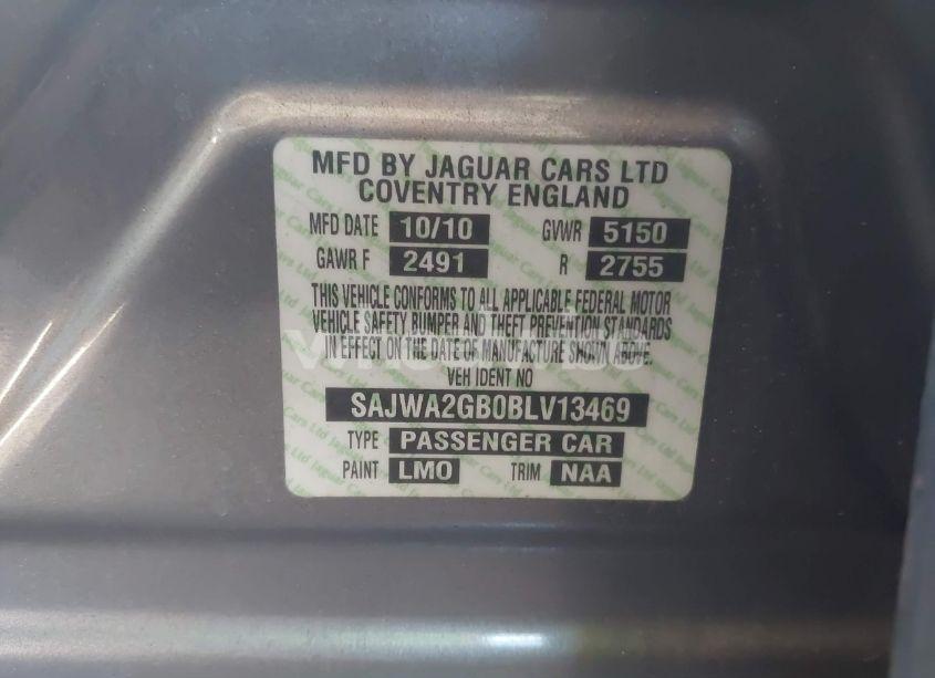 Photo 9 of 2011 Jaguar Xj XJL (VIN SAJWA2GB0BLV13469)
