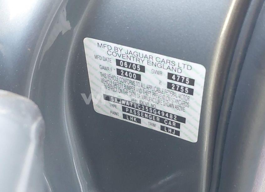 Photo 9 of 2005 Jaguar Xj XJ8 L (VIN SAJWA79C35SG49482)