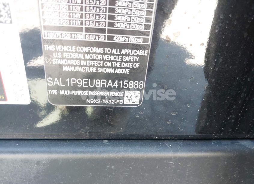 Photo 9 of 2024 Land Rover RANGE ROVER SPORT SE (VIN SAL1P9EU8RA415888)