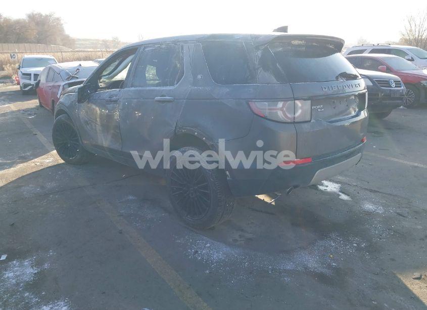 Photo 3 of 2017 Land Rover DISCOVERY SPORT HSE (VIN SALCR2BGXHH716435)