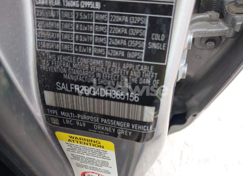 Photo 9 of 2013 Land Rover LR2 (VIN SALFR2BG4DH365156)