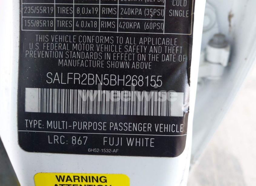 Photo 9 of 2011 Land Rover LR2 (VIN SALFR2BN5BH268155)