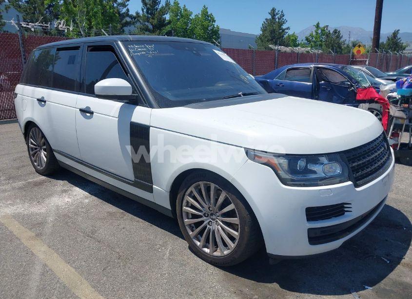 2017 Land Rover RANGE ROVER 3.0L V6 SUPERCHARGED (VIN SALGR2FVXHA377114) main photo
