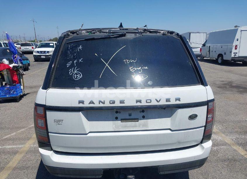 Photo 16 of 2017 Land Rover RANGE ROVER 3.0L V6 SUPERCHARGED (VIN SALGR2FVXHA377114)