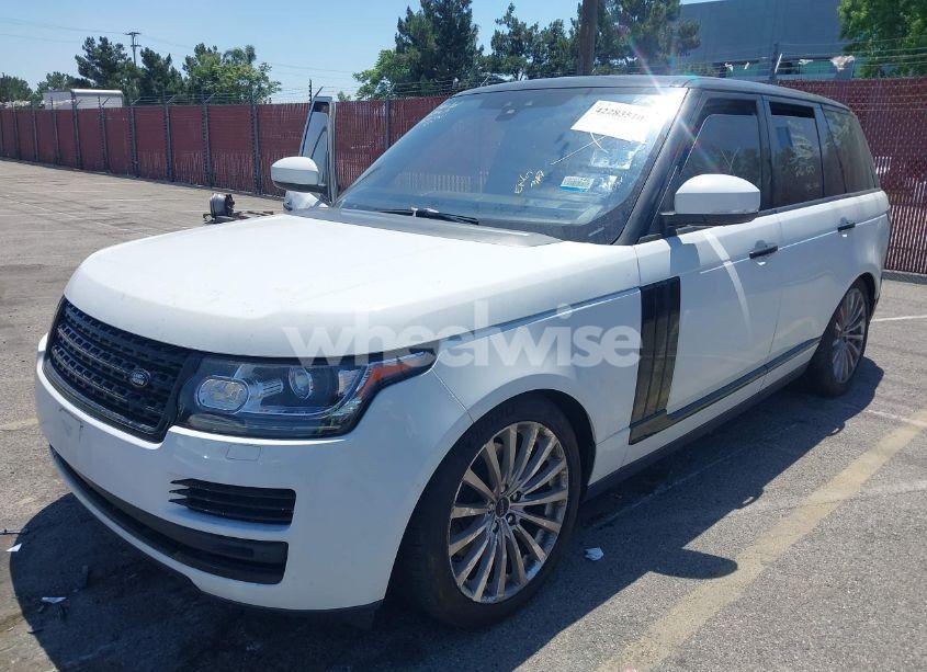 Photo 2 of 2017 Land Rover RANGE ROVER 3.0L V6 SUPERCHARGED (VIN SALGR2FVXHA377114)