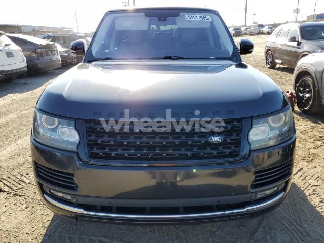 Photo 2 of 2014 LAND ROVER RANGE ROVER SUPERCHARGED N/A (VIN SALGS2EF2EA134486)