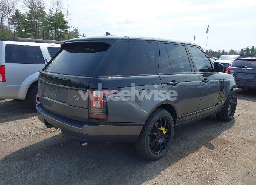Photo 4 of 2016 Land Rover RANGE ROVER 5.0L V8 SUPERCHARGED (VIN SALGS2EF4GA262344)