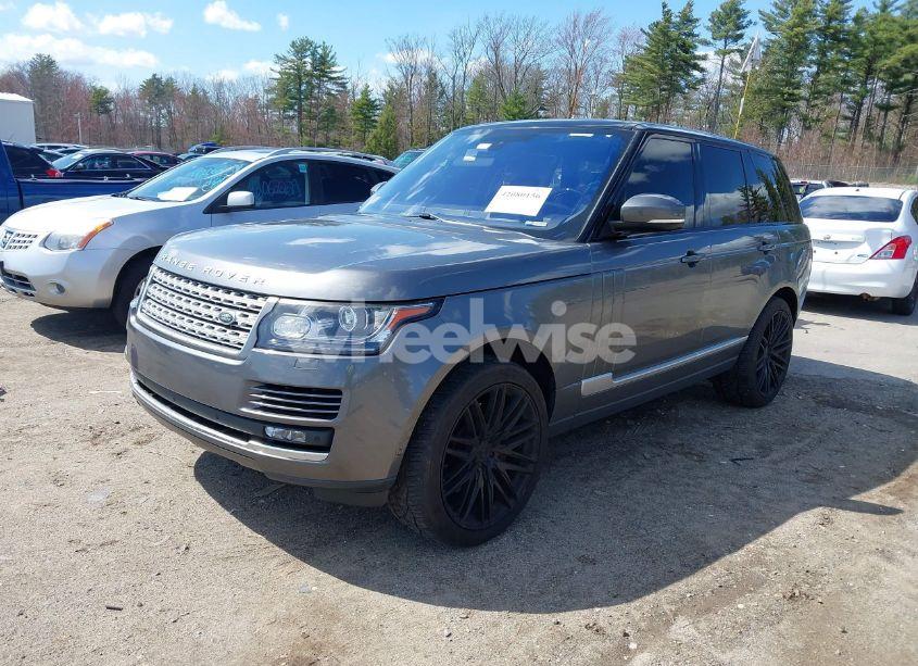 Photo 2 of 2016 Land Rover RANGE ROVER 5.0L V8 SUPERCHARGED (VIN SALGS2EF4GA284943)