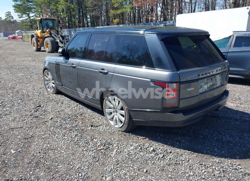 Photo 3 of 2016 Land Rover RANGE ROVER 5.0L V8 SUPERCHARGED (VIN SALGS2EF4GA293593)