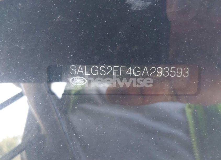 Photo 9 of 2016 Land Rover RANGE ROVER 5.0L V8 SUPERCHARGED (VIN SALGS2EF4GA293593)