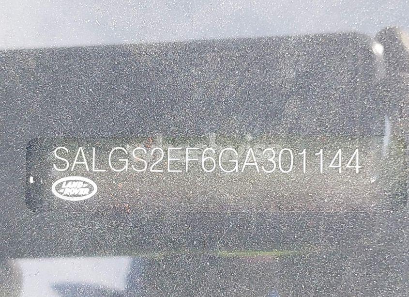 Photo 9 of 2016 Land Rover RANGE ROVER 5.0L V8 SUPERCHARGED (VIN SALGS2EF6GA301144)