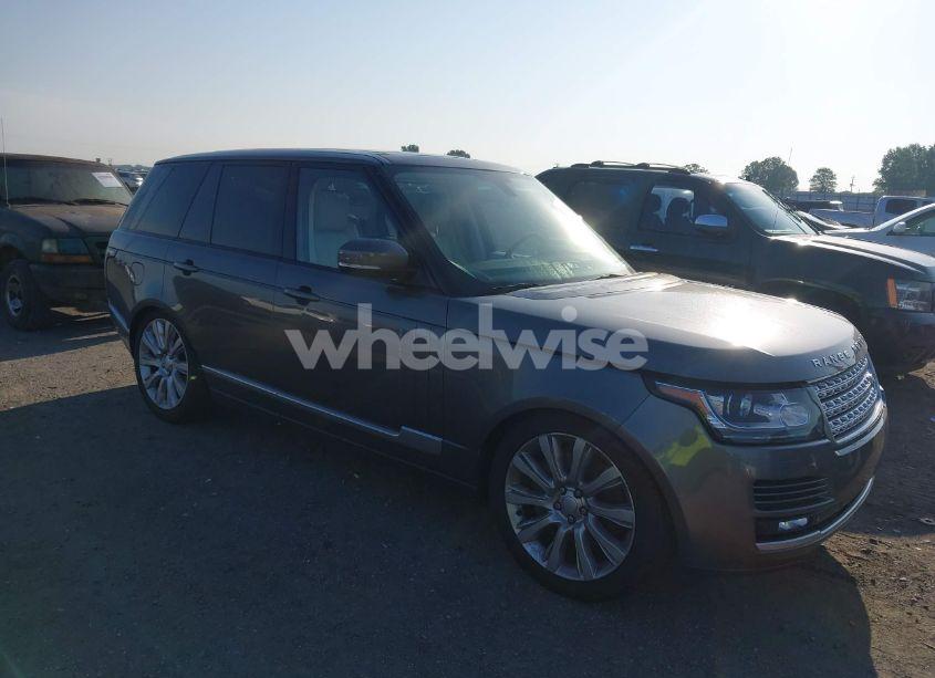 2014 Land Rover RANGE ROVER 5.0L V8 SUPERCHARGED/5.0L V8 SUPERCHARGED EBONY EDITION (VIN SALGS2EF7EA148495) main photo