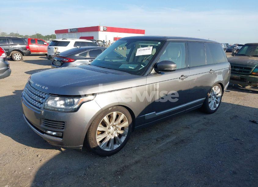 Photo 2 of 2014 Land Rover RANGE ROVER 5.0L V8 SUPERCHARGED/5.0L V8 SUPERCHARGED EBONY EDITION (VIN SALGS2EF7EA148495)