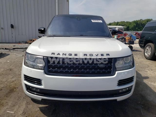 2017 LAND ROVER RANGE ROVER SUPERCHARGED N/A (VIN SALGS2FE2HA369920) main photo