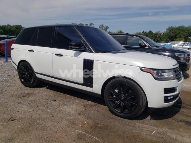 Photo 2 of 2017 LAND ROVER RANGE ROVER SUPERCHARGED N/A (VIN SALGS2FE2HA369920)