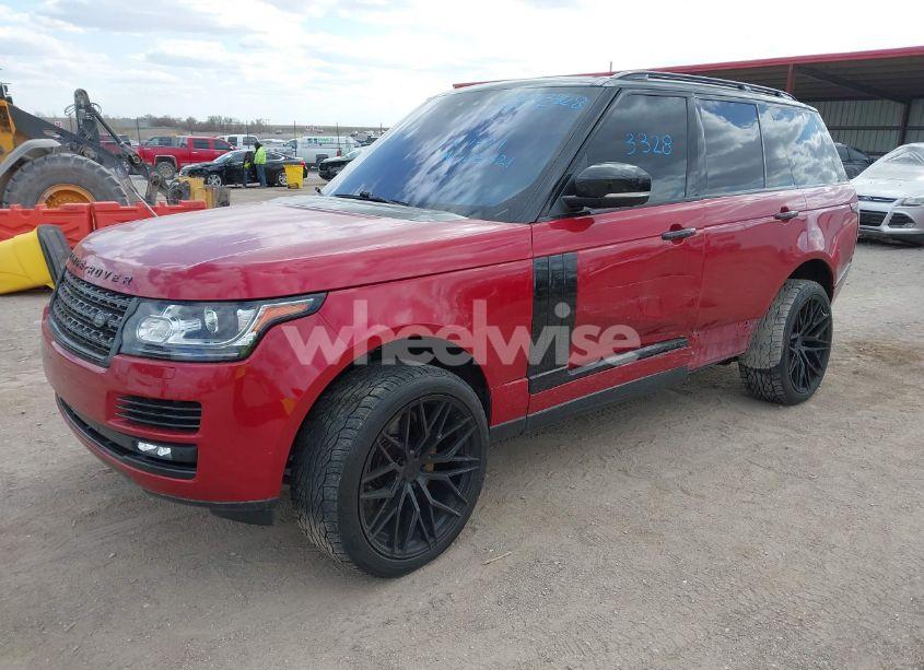 Photo 2 of 2017 Land Rover RANGE ROVER 5.0L V8 SUPERCHARGED (VIN SALGS2FE3HA331421)