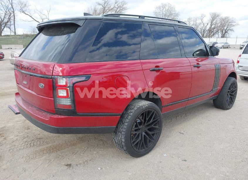 Photo 4 of 2017 Land Rover RANGE ROVER 5.0L V8 SUPERCHARGED (VIN SALGS2FE3HA331421)