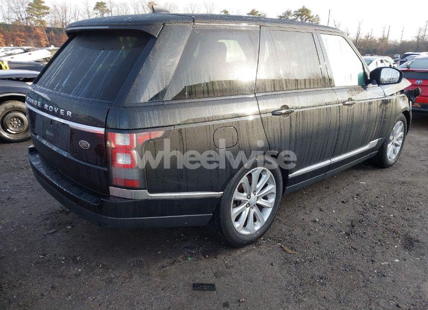 Photo 4 of 2017 Land Rover RANGE ROVER 3.0L V6 SUPERCHARGED HSE (VIN SALGS2FV0HA375358)