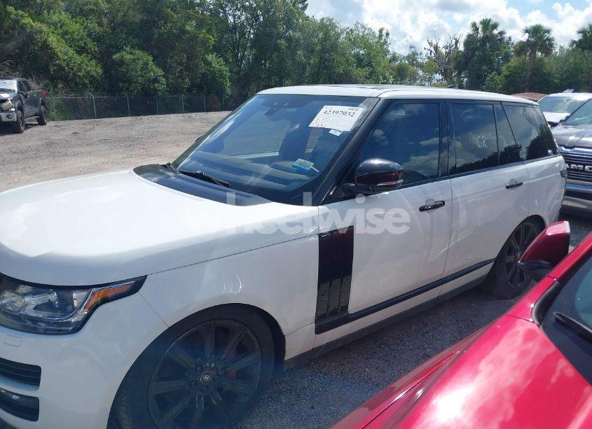 Photo 14 of 2017 Land Rover RANGE ROVER 3.0L V6 SUPERCHARGED HSE (VIN SALGS2FV0HA376137)