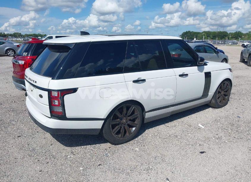 Photo 4 of 2017 Land Rover RANGE ROVER 3.0L V6 SUPERCHARGED HSE (VIN SALGS2FV0HA376137)
