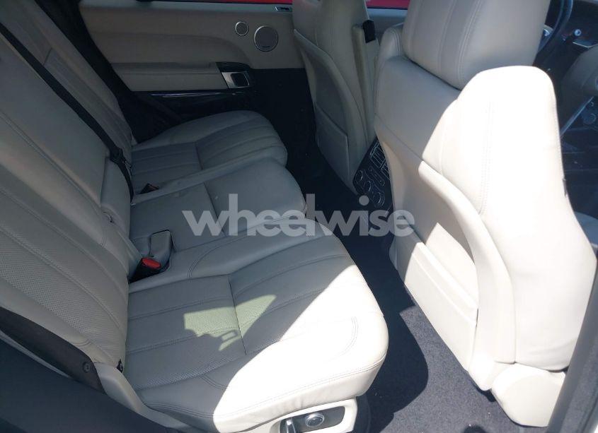 Photo 8 of 2017 Land Rover RANGE ROVER 3.0L V6 SUPERCHARGED HSE (VIN SALGS2FV0HA376137)