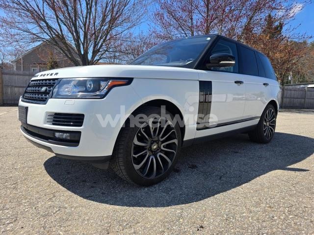 Photo 5 of 2017 LAND ROVER RANGE ROVER HSE (VIN SALGS2FV3HA372924)