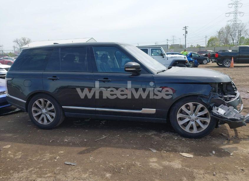 Photo 14 of 2017 Land Rover RANGE ROVER 3.0L V6 SUPERCHARGED HSE (VIN SALGS2FV3HA377654)