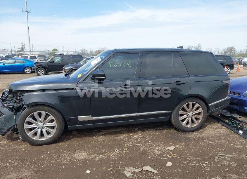 Photo 15 of 2017 Land Rover RANGE ROVER 3.0L V6 SUPERCHARGED HSE (VIN SALGS2FV3HA377654)