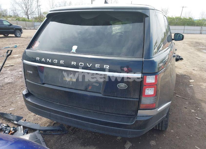 Photo 17 of 2017 Land Rover RANGE ROVER 3.0L V6 SUPERCHARGED HSE (VIN SALGS2FV3HA377654)