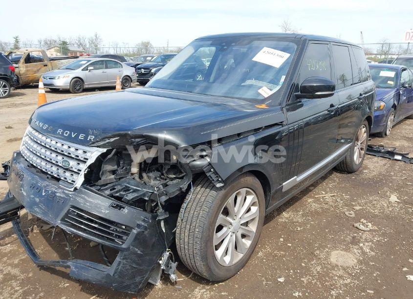 Photo 2 of 2017 Land Rover RANGE ROVER 3.0L V6 SUPERCHARGED HSE (VIN SALGS2FV3HA377654)