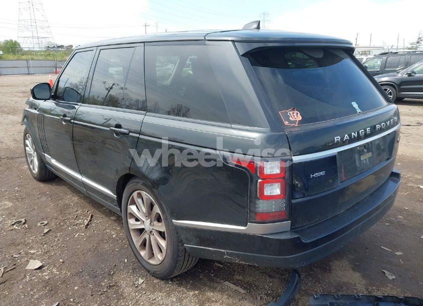 Photo 3 of 2017 Land Rover RANGE ROVER 3.0L V6 SUPERCHARGED HSE (VIN SALGS2FV3HA377654)