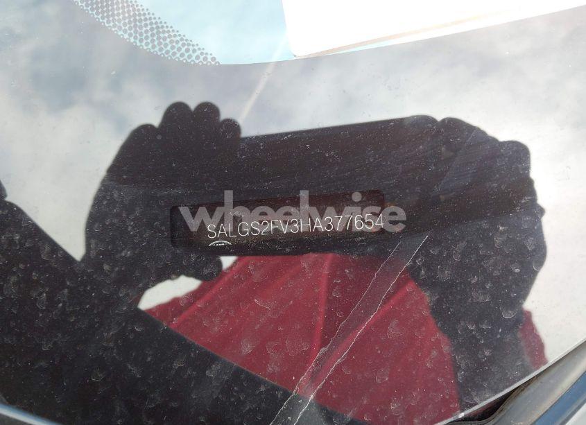 Photo 9 of 2017 Land Rover RANGE ROVER 3.0L V6 SUPERCHARGED HSE (VIN SALGS2FV3HA377654)