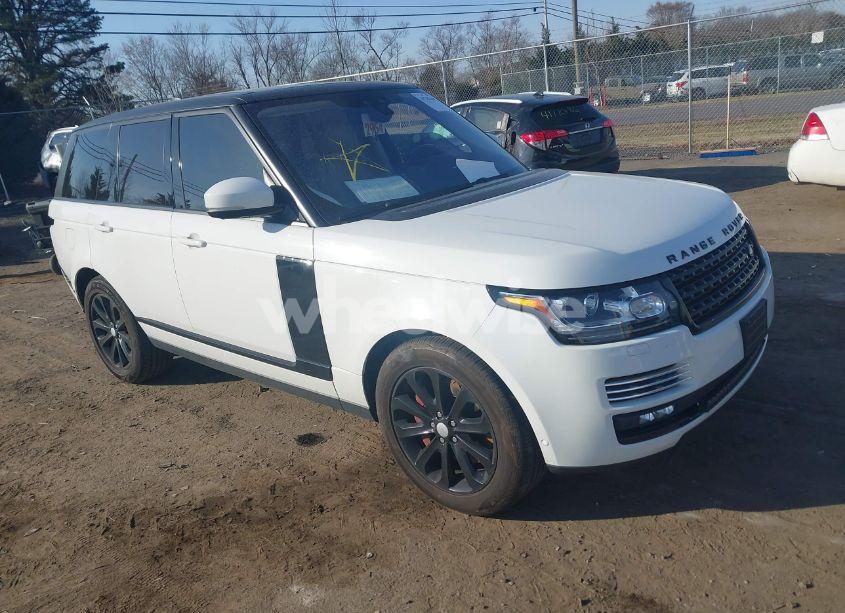 2017 Land Rover RANGE ROVER 3.0L V6 SUPERCHARGED HSE (VIN SALGS2FV7HA340803) main photo
