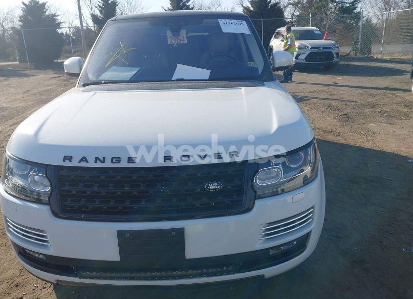 Photo 12 of 2017 Land Rover RANGE ROVER 3.0L V6 SUPERCHARGED HSE (VIN SALGS2FV7HA340803)