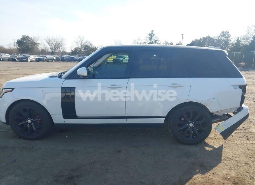 Photo 14 of 2017 Land Rover RANGE ROVER 3.0L V6 SUPERCHARGED HSE (VIN SALGS2FV7HA340803)