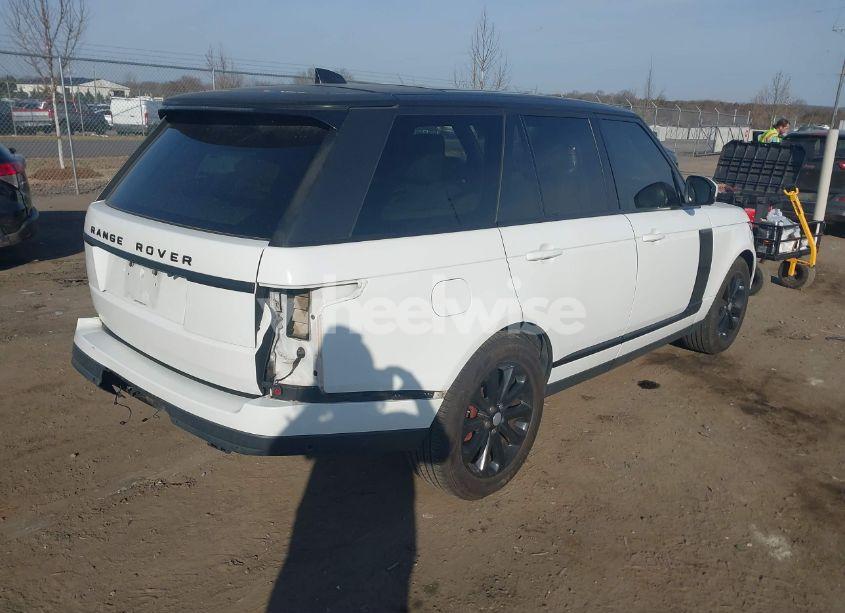 Photo 4 of 2017 Land Rover RANGE ROVER 3.0L V6 SUPERCHARGED HSE (VIN SALGS2FV7HA340803)