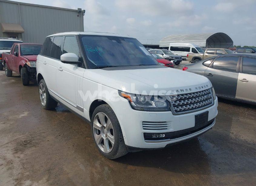 2016 Land Rover RANGE ROVER 3.0L V6 TURBOCHARGED DIESEL HSE TD6 (VIN SALGS2KF7GA267218) main photo