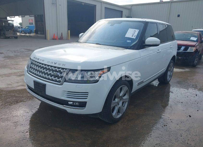 Photo 2 of 2016 Land Rover RANGE ROVER 3.0L V6 TURBOCHARGED DIESEL HSE TD6 (VIN SALGS2KF7GA267218)